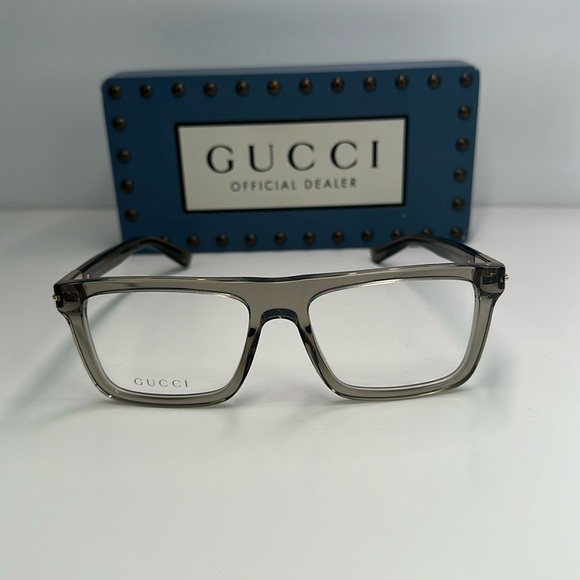 Authentic- New Gucci GG1504O 008 56 eyeglasses in Brown. The 008 - Picture 5 of 16